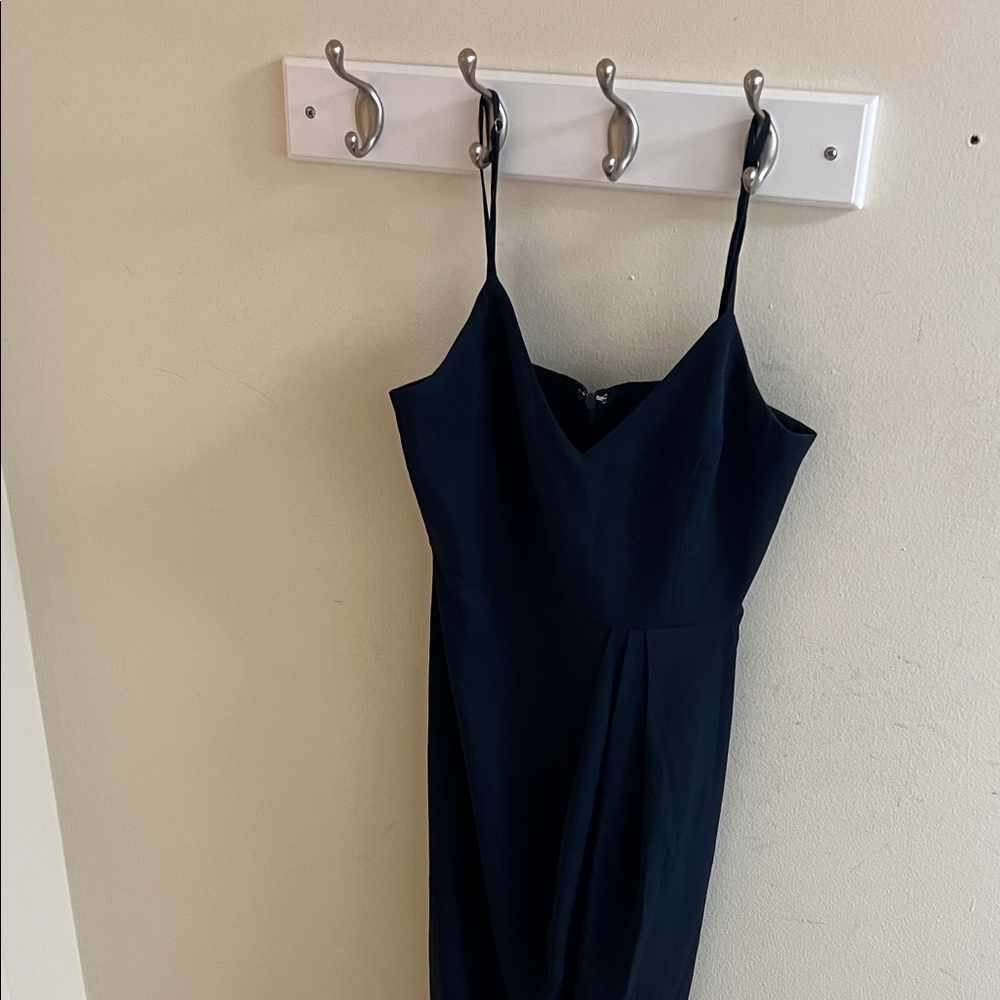 Lulu's Classic Black Strapless Dress